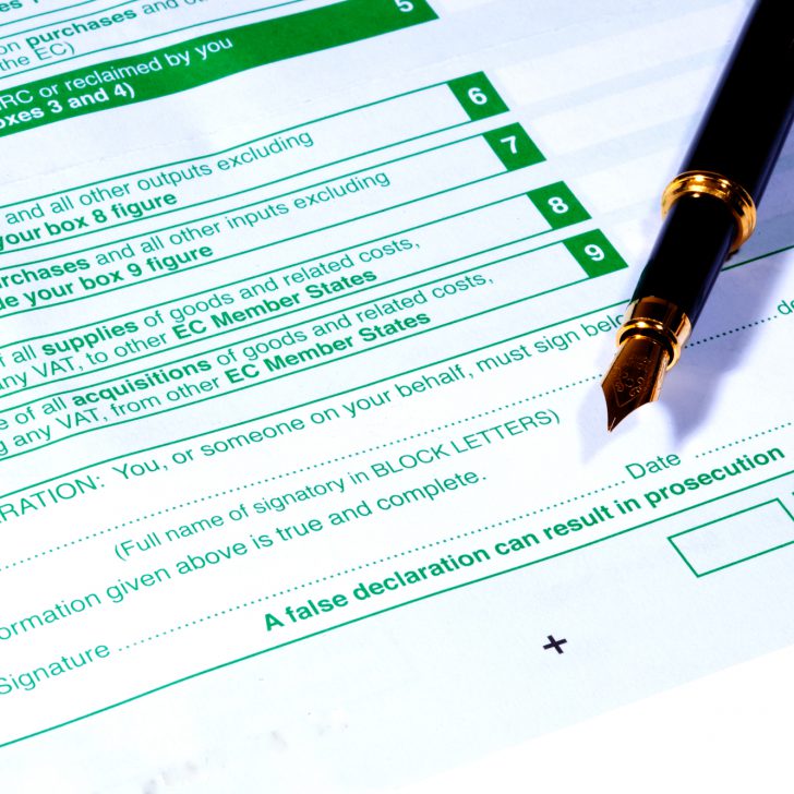 UK VAT Form UK VAT Form